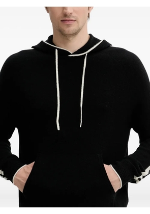 FROM FUTURE front-pocket hoodie - Black