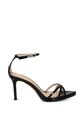 Albano patent-leather sandals - Black