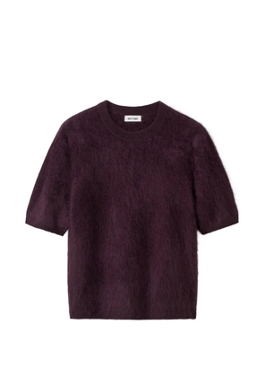 Soft Goat short-sleeve T-shirt - Purple