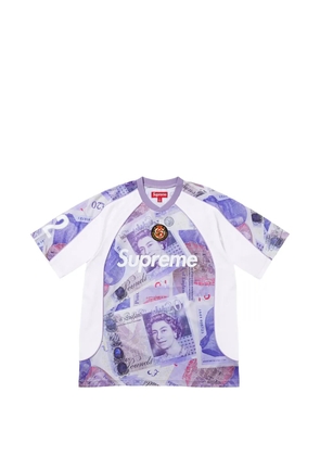 Supreme Pounds soccer jersey - Purple