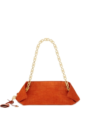 Ferragamo Gancini-chain shoulder bag - Orange