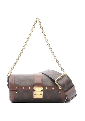 Louis Vuitton Pre-Owned 2021 Papillon monogram chain shoulder bag - Brown