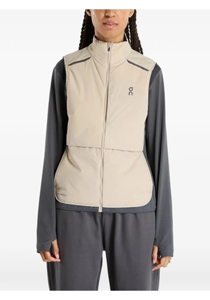 On Weather vest - Neutrals