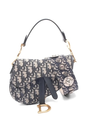 Christian Dior Pre-Owned 2010 Sabble oblique-jacquard tote bag - Neutrals