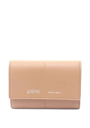 Loewe Pre-Owned 20´Vertical Small trifold wallet - Neutrals