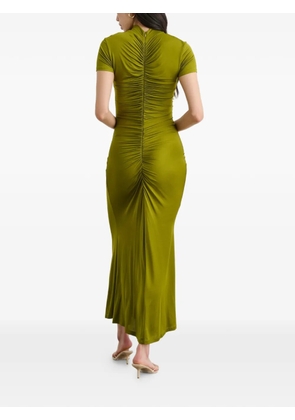 Toccin Gracelyn mock-neck midi dress - Green