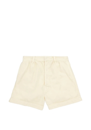 Fortela Bedford cotton Bermuda shorts - Neutrals