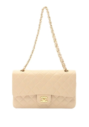 CHANEL Pre-Owned 1994-1996 Medium Classic Lambskin Double Flap shoulder bag - Brown