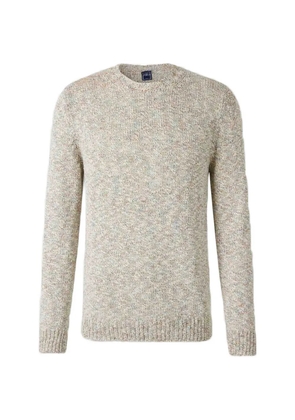 Fedeli textured knitted sweater - Neutrals