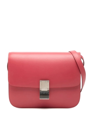 Celine Pre-Owned 2017 Medium Calfskin Classic Box crossbody bag - Pink