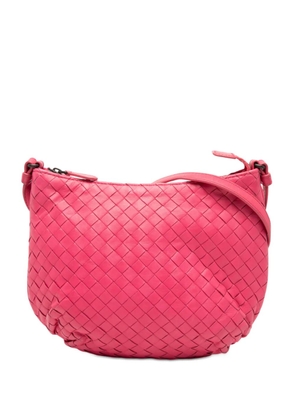 Bottega Veneta Pre-Owned 2010-2025 Small Nappa Intrecciato crossbody bag - Pink