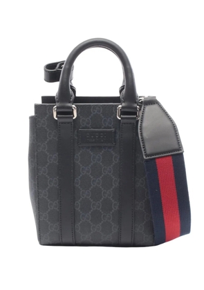 Gucci Pre-Owned 2016-2026 Mini GG Supreme Web satchel - Grey