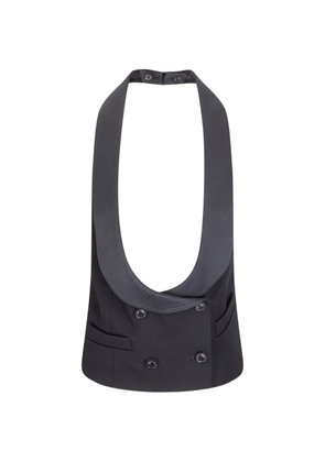 Maison Margiela double-breasted waistcoat - Black