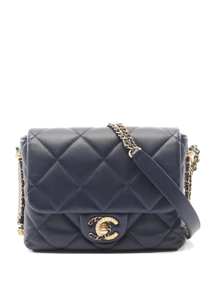 CHANEL Pre-Owned 2021s 19 matelasse shoulder bag - Blue