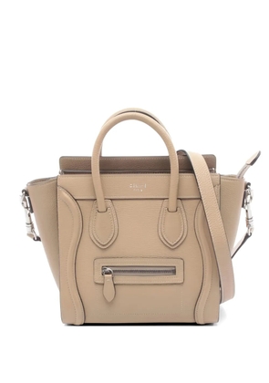 Celine Pre-Owned 2010s Nano Luggage tote bag - Neutrals