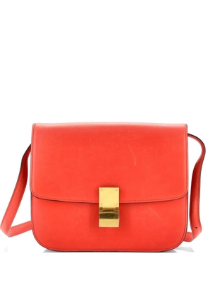 Celine Pre-Owned Classic Box Bag Smooth Leather Medium crossbody bag - Red