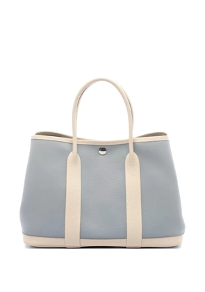 Hermès Pre-Owned 2016 Garden Party TPM Blue Lin Kure tote bag