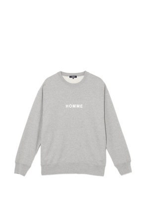 Comme des Garçons Homme logo-print sweatshirt - Grey