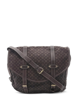 Louis Vuitton Pre-Owned XL Saumur monogram shoulder bag - Brown