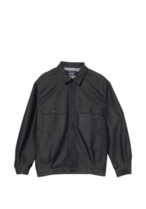 Comme des Garçons Homme collared denim jacket - Blue