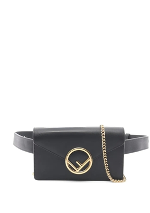 Fendi Pre-Owned leather belt bag - Black