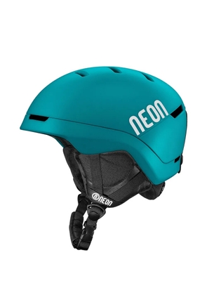 Neon padded chin strap helmet - Blue