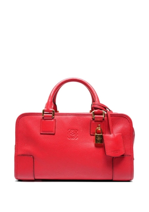 Loewe Pre-Owned 1990s Amazona 28 leather tote bag - Red