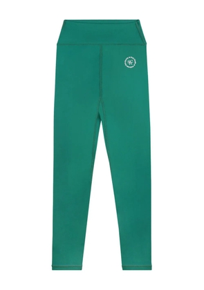 Sporty & Rich SRHWC logo-print leggings - Green