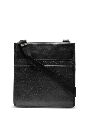 Gucci Pre-Owned 2010s Guccissima shoulder bag - Black