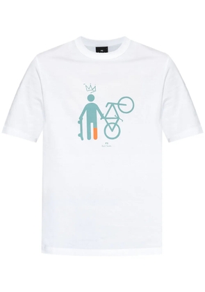 PS Paul Smith printed t-shirt - White