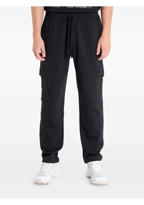 Reebok logo-appliqué track pants - Black