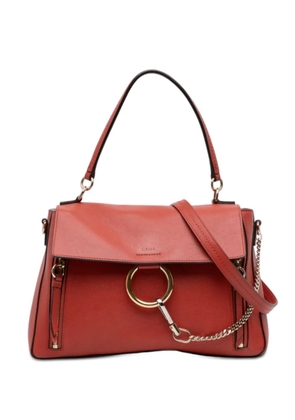 Chloé Pre-Owned 2018 Medium Leather Faye Day satchel - Red