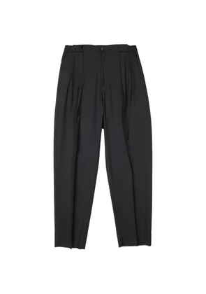 Briglia 1949 elasticated pleated trousers - Black