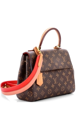 Louis Vuitton Pre-Owned Cluny Top Handle Bag Monogram Canvas BB satchel - Brown