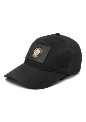 Versace Jeans Couture logo-patch baseball cap - Black