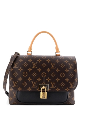 Louis Vuitton Pre-Owned Marignan Handbag Monogram Canvas with Leather shoulder bag - Brown