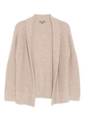 N.Peal moss-stitch cardigan - Neutrals