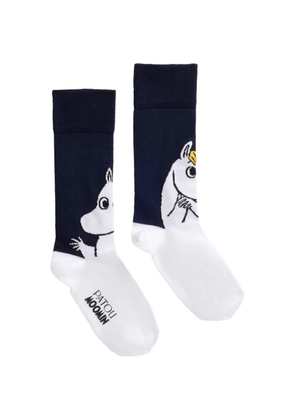 Patou x Moomin graphic socks - Blue