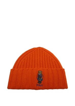 Polo Ralph Lauren Outdoor Polo Bear beanie hat - Orange