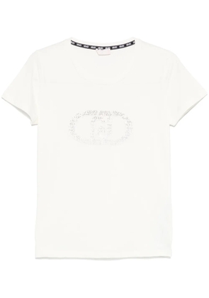 LIU JO logo-appliqué T-shirt - White