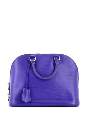 Louis Vuitton Pre-Owned Alma Handbag Epi Leather PM satchel - Purple
