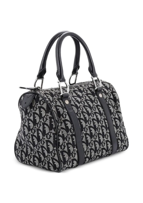 Christian Dior Pre-Owned Vintage Trotter Boston Bag Diorissimo Canvas Small satchel - Black