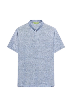 Shanghai Tang button-up polo shirt - Blue