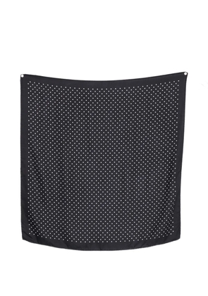 Destin polka dot scarf - Black