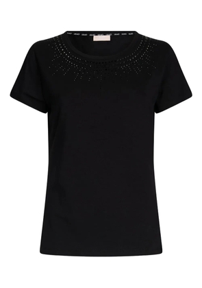LIU JO embellished crew-neck T-shirt - Black