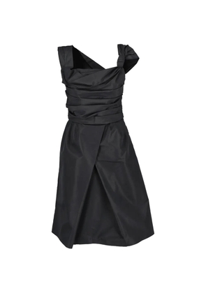 Prada Pre-Owned vintage ruched dress - Black