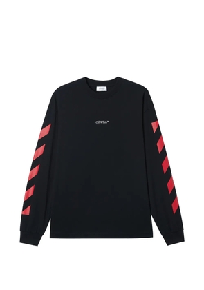 Off-White Arrow-motif long-sleeve sweatshirt - Black