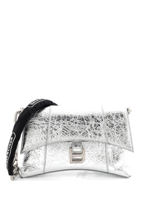 Balenciaga Pre-Owned Downtown S Chain-Handle Shoulder Bag Leather XS crossbody bag - Metallic