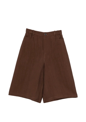 Alysi elasticated trousers - Brown