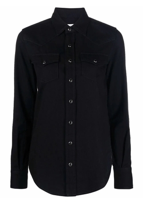 Saint Laurent Western-style shirt - Blue